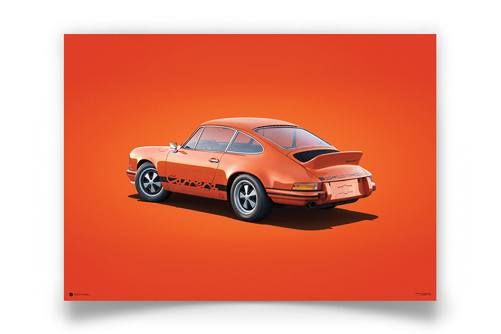 Porsche 911 RS Tangerine